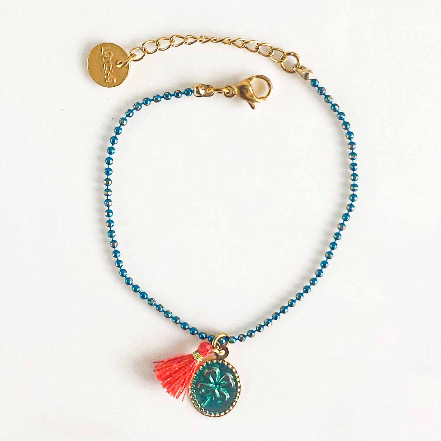Bracelet bubble Lucky Trèfle