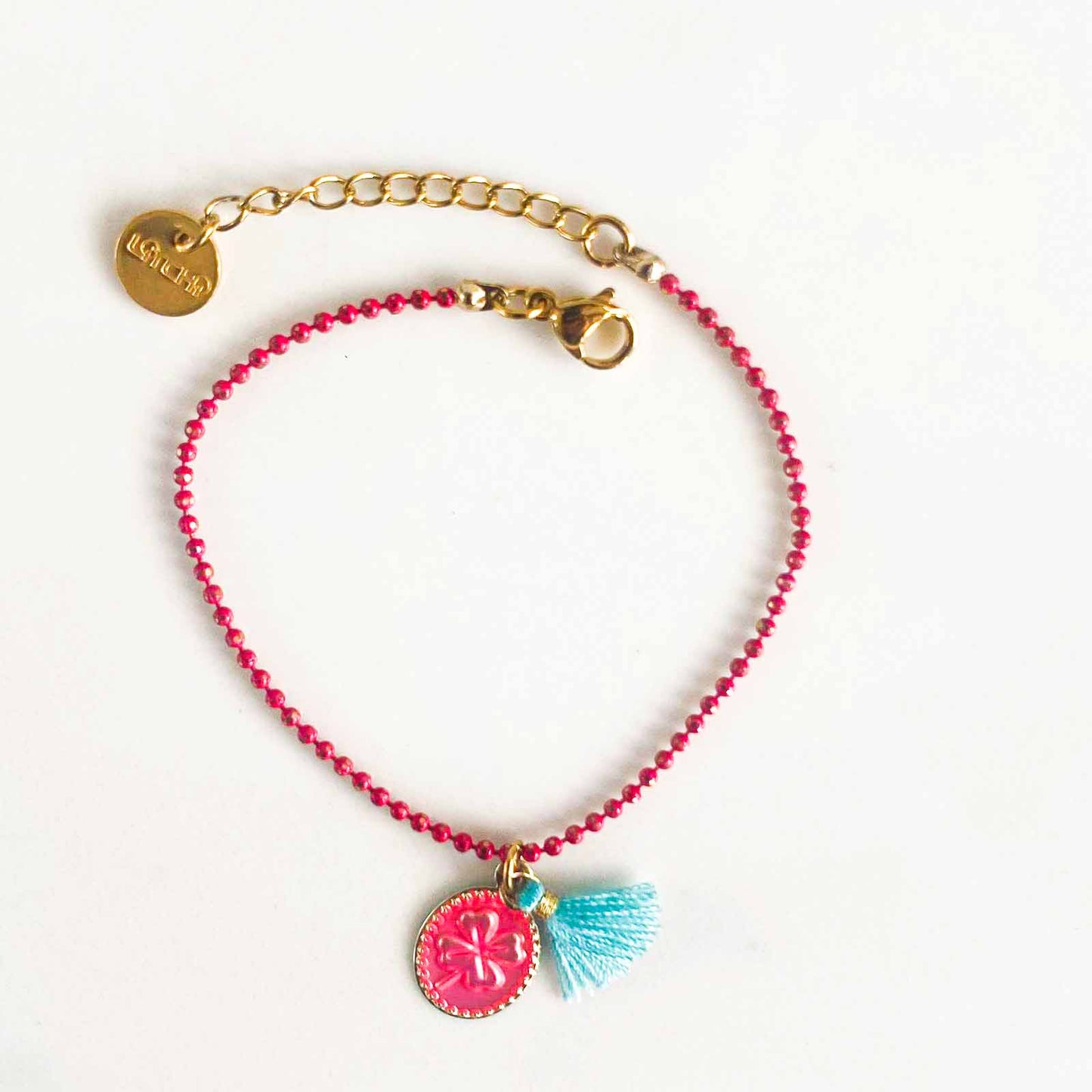 Bracelet bubble Lucky Trèfle