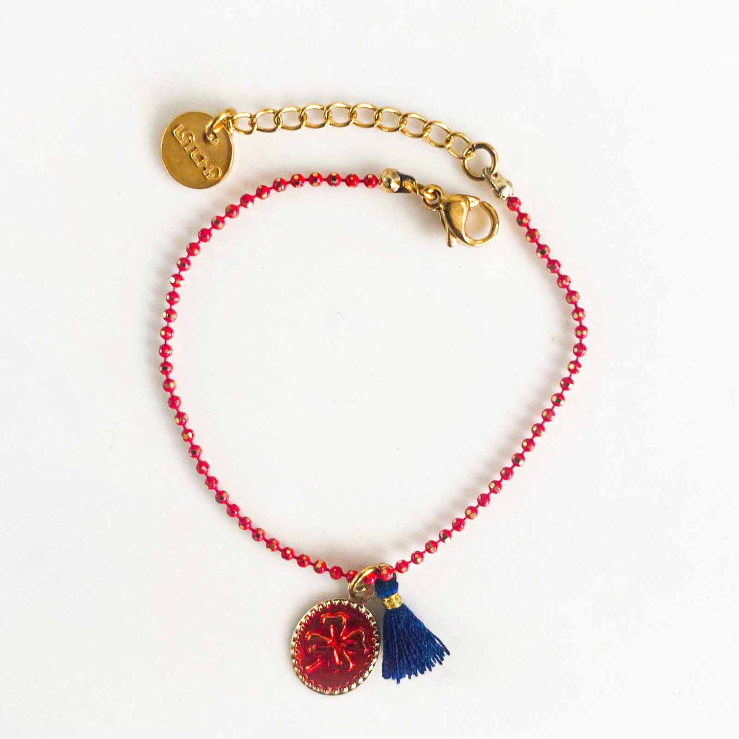 Bracelet bubble Lucky Trèfle