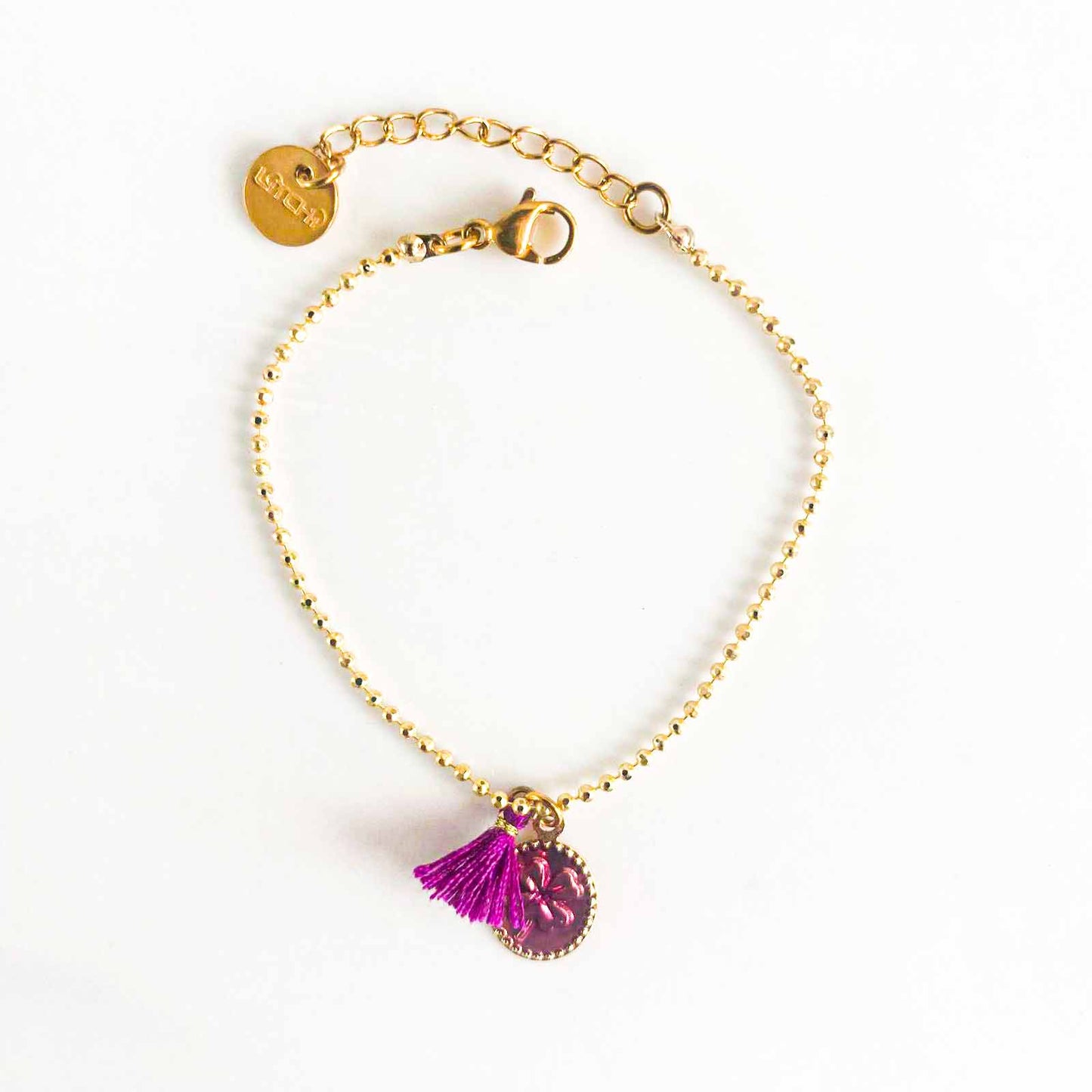 Bracelet bubble Lucky Trèfle