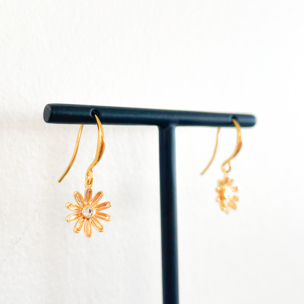 Boucles d'oreilles jolie Fleur