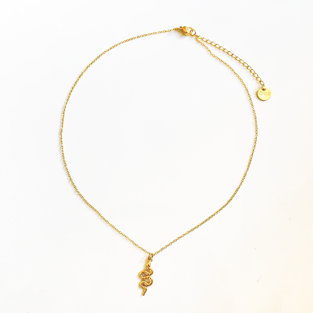 Chaîne pendentif serpent