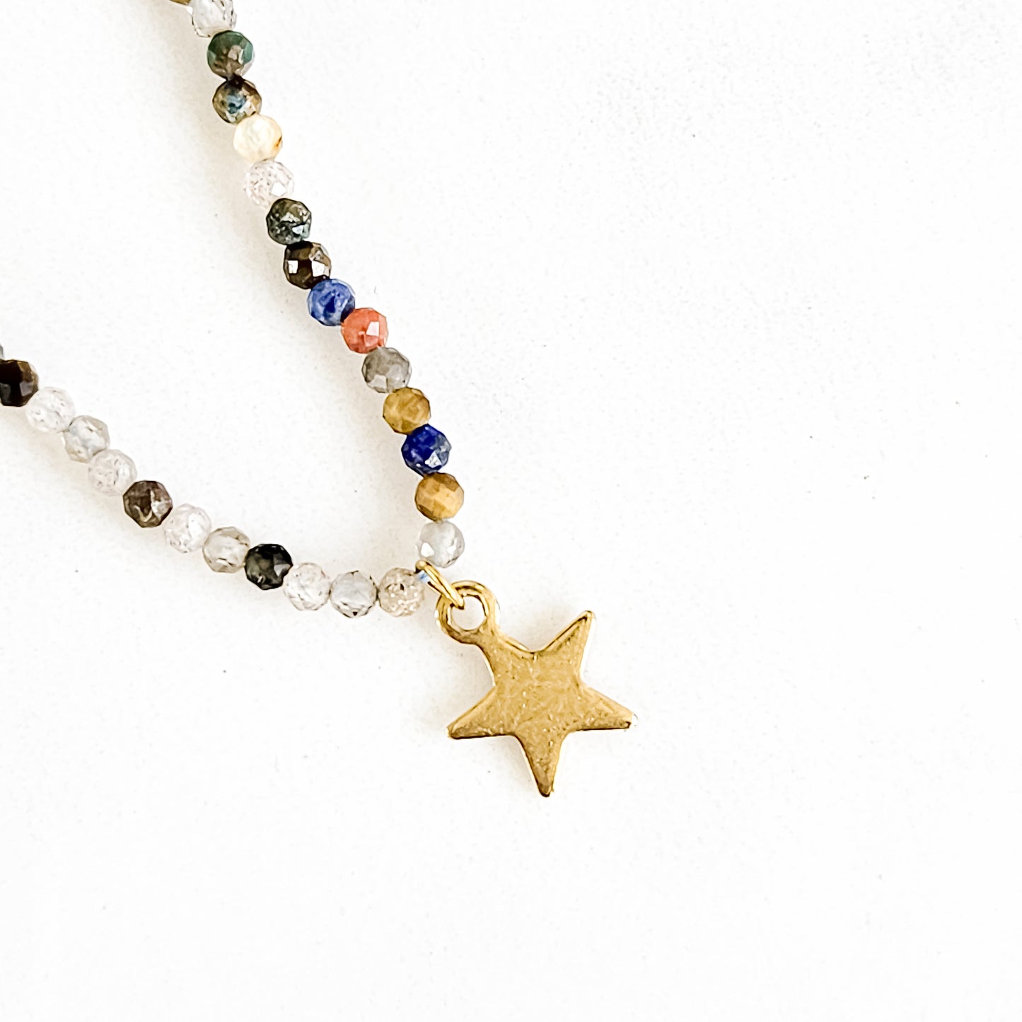 Collier mini Stone étoile