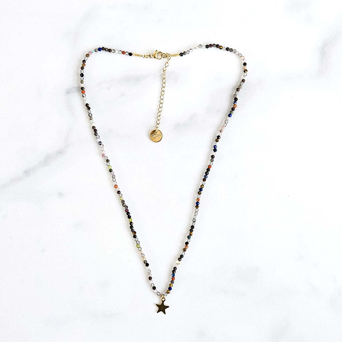 Collier mini Stone étoile
