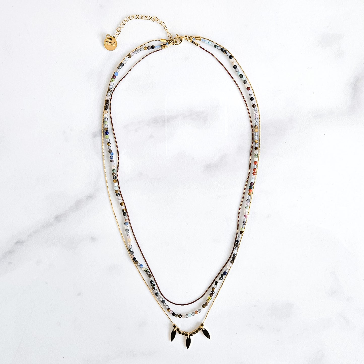 Colliers triple Stone Ovals