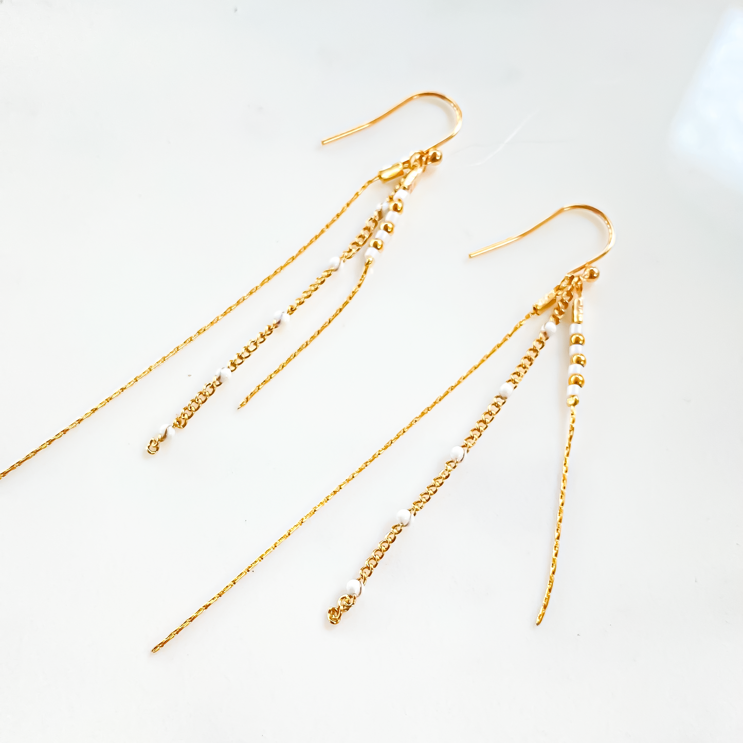 Boucles d'oreilles Anna Blanc