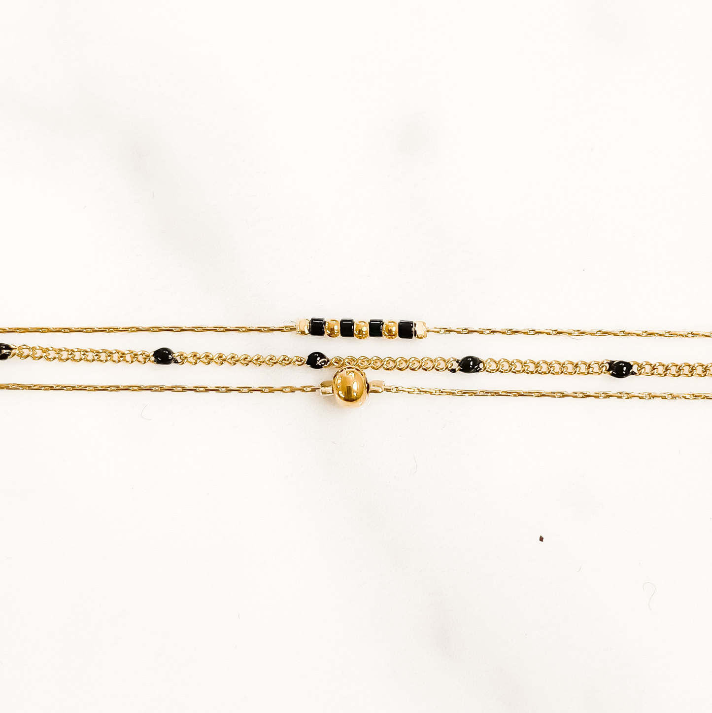 Bracelet triple Anna Noir