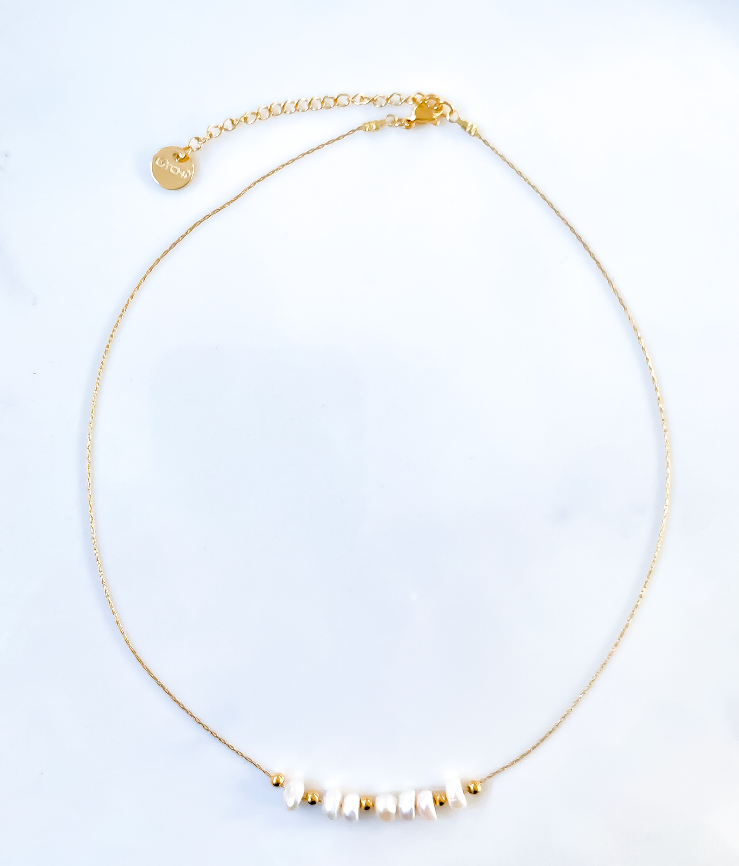 Collier multi pearl