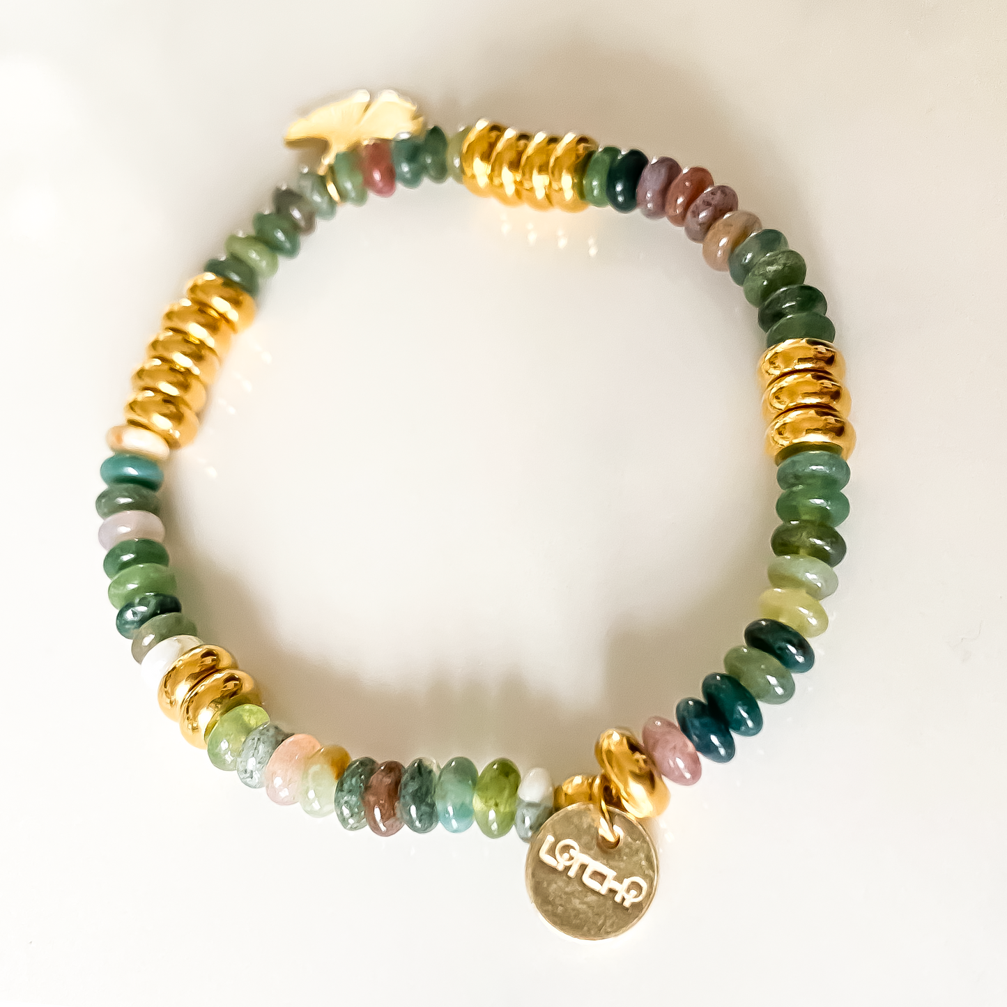 Bracelet Aztèque Kaki