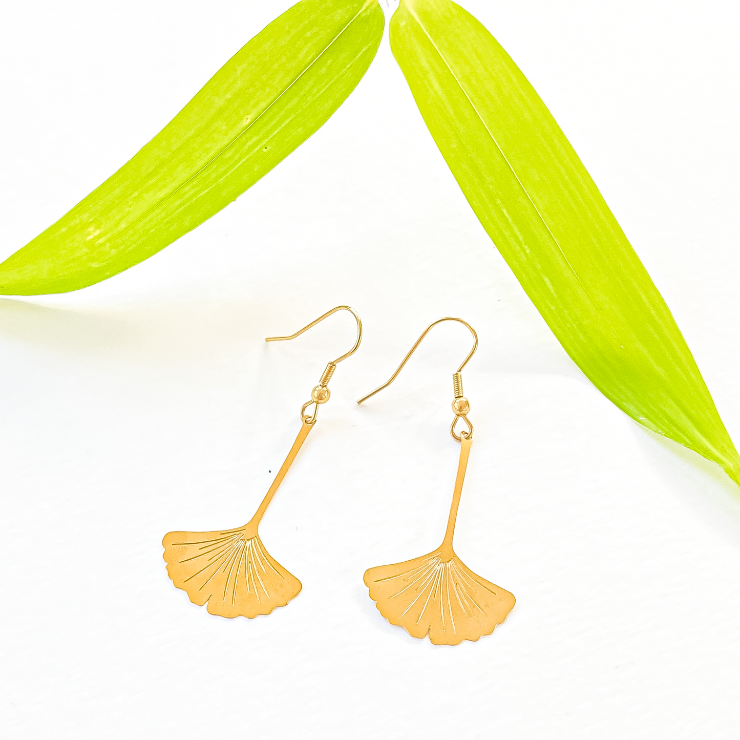 Boucles d'oreille Gingko XL