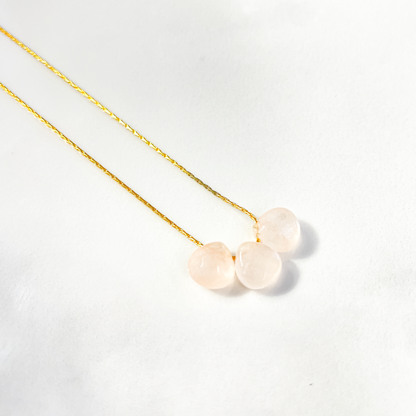 Collier Fresh triple pearl STONE