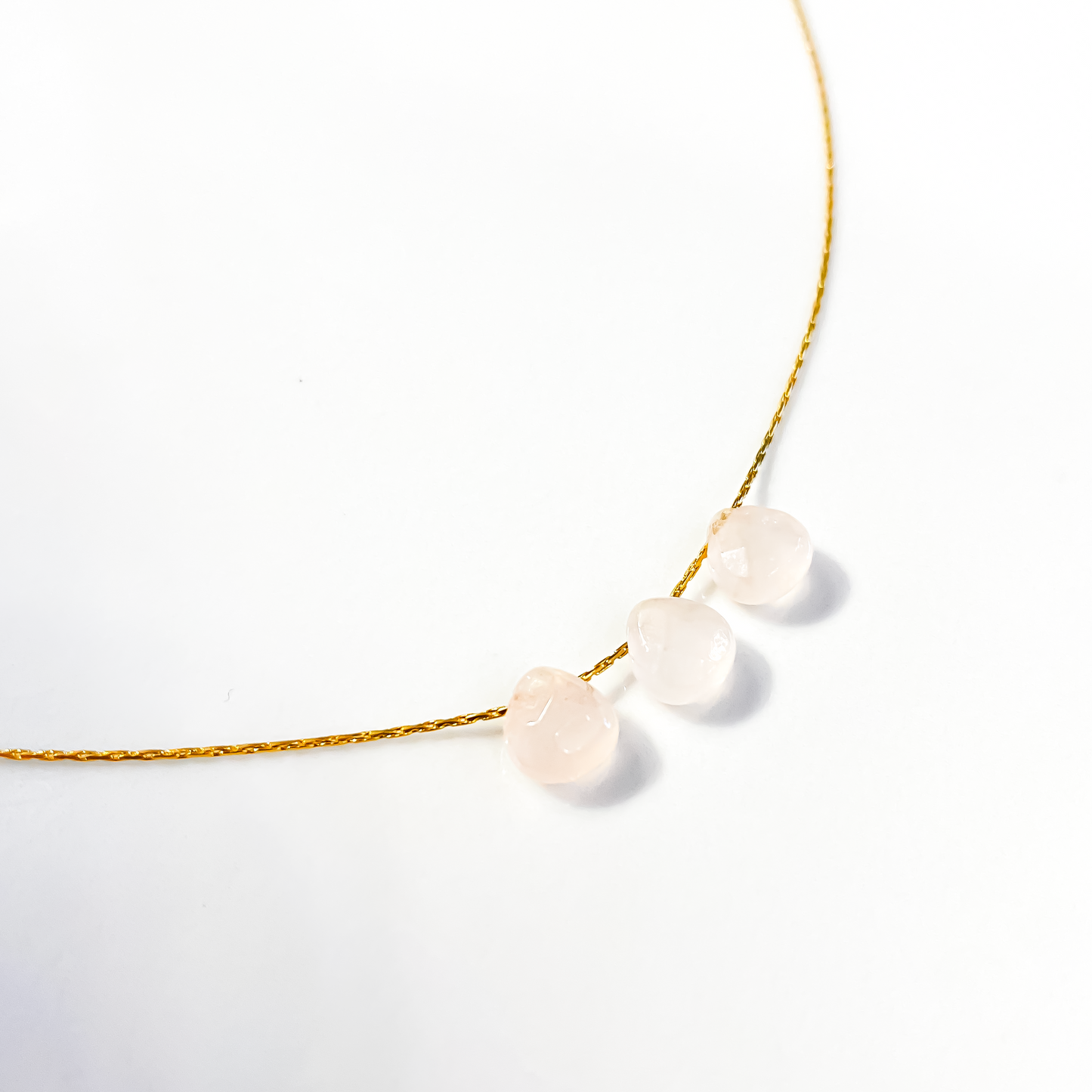 Collier Fresh triple pearl STONE