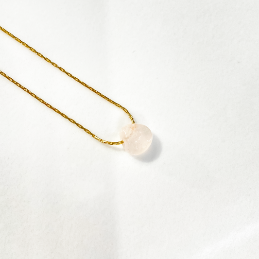 Collier Fresh single pearl STONE