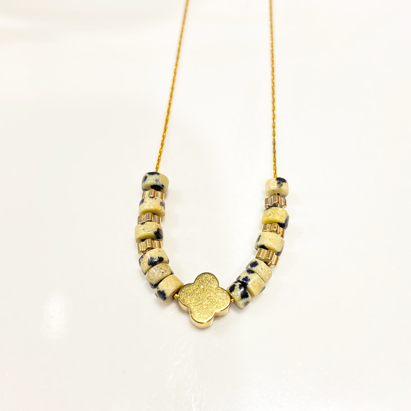 Collier Jaspe Dalmatien WILD