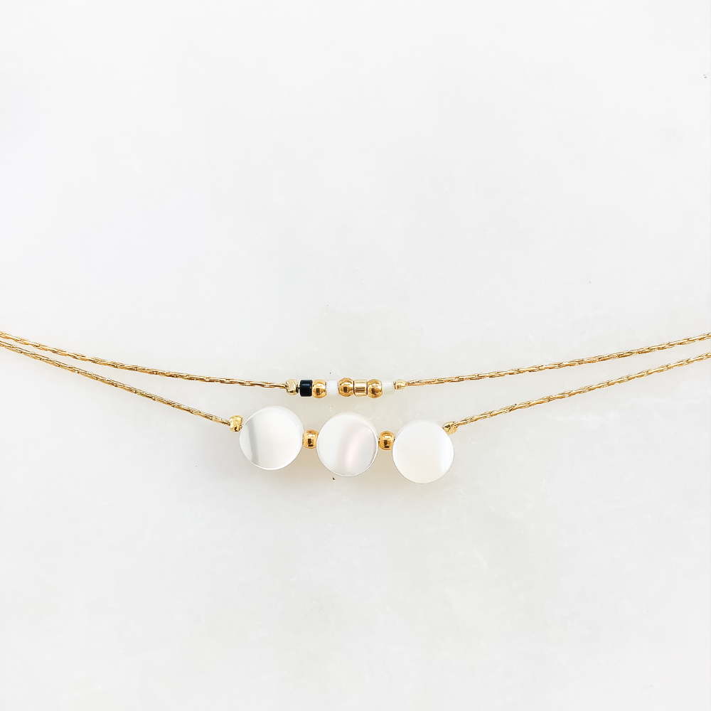 Bracelet double Moon