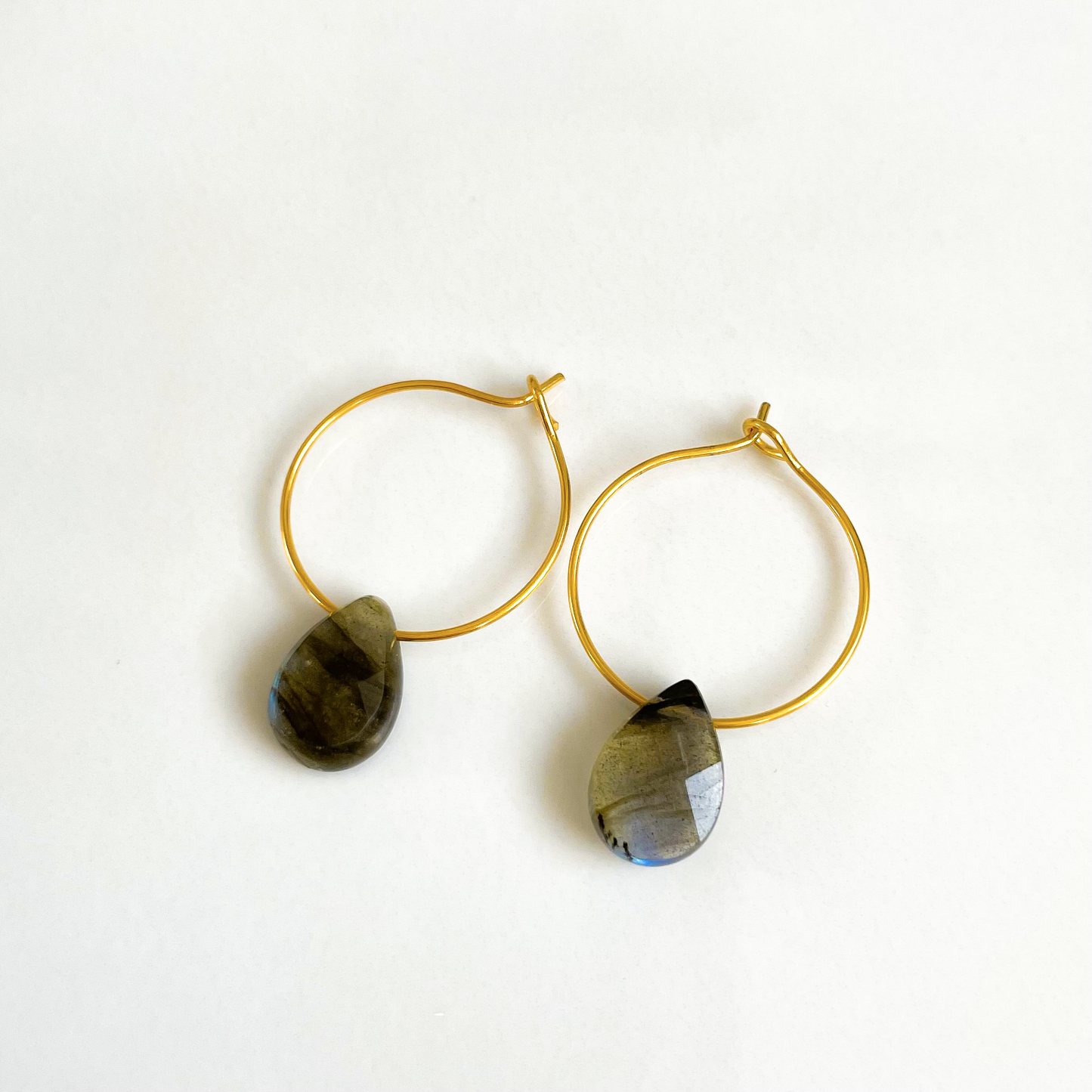 Boucles d'oreilles Stone Labradorite