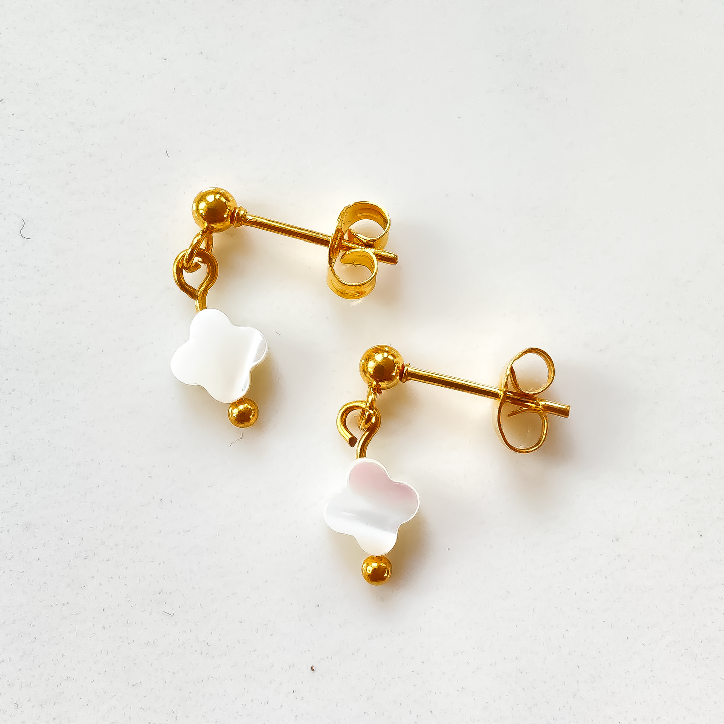 Boucles d'oreilles Trèfle