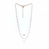 Collier triple Anna Noir
