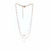 Collier triple Anna Rouge