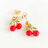 Boucles d'oreilles Jackpot Cerise