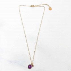 Collier Star Mary Violet
