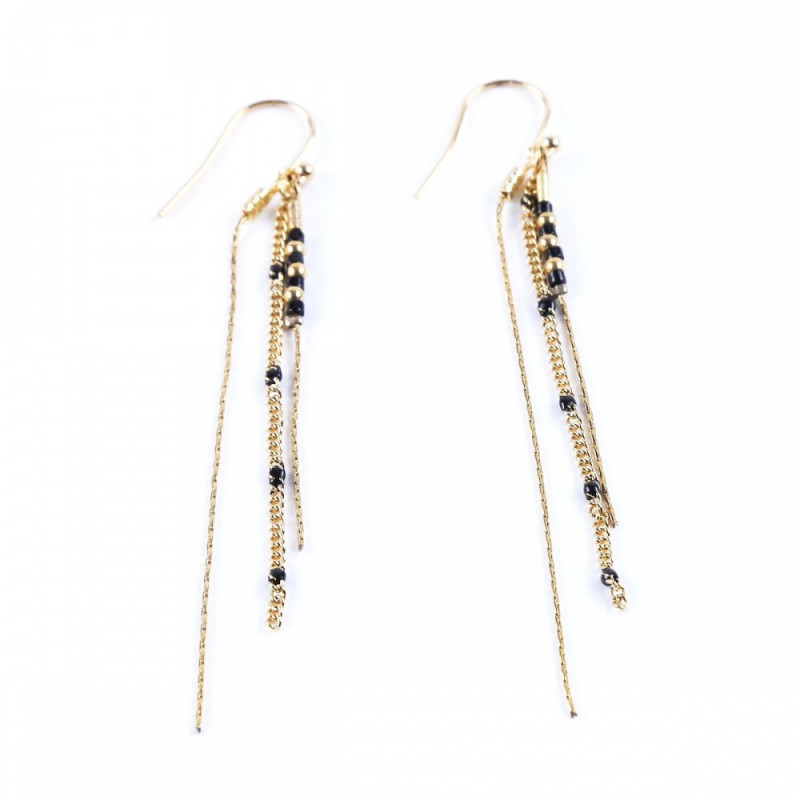 Earings Anna black