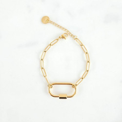 Bracelet lock Golden