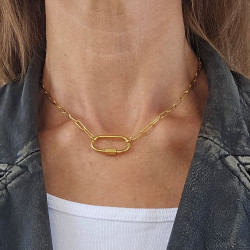 Collier lock Golden