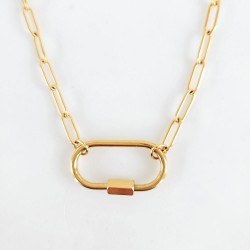 Collier lock Golden