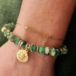 Bracelet scarabée Maya