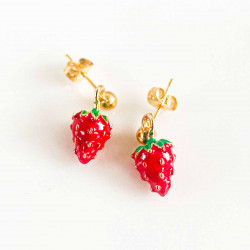 Boucles d'oreilles Jackpot Fraise