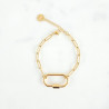 Bracelet lock Golden
