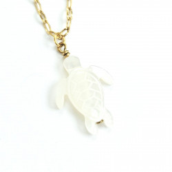 Venus Turtle Long Necklace