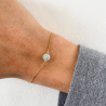Bracelet Mini Moon Bleu
