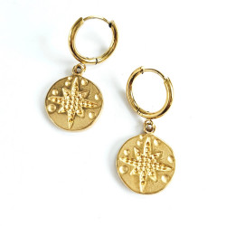 Compass Rose Earrings