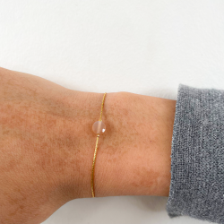 Mini Moon bracelet Pink