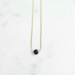 Mini Moon necklace Blue