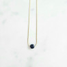 Mini Moon necklace Blue
