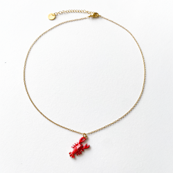 Chaîne pendentif homard