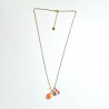 Vahiné Coral Long Necklace