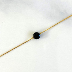 Bracelet Mini Moon Noir