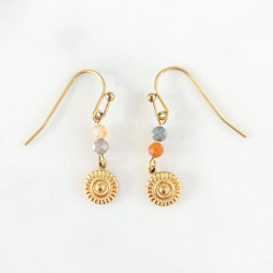 Boucles d'oreilles sun Maya