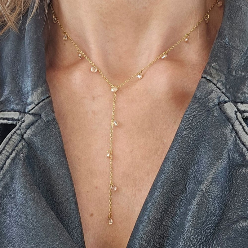 Collier cravate River Night