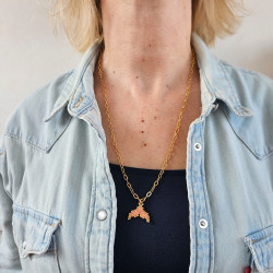 Sea Party Mermaid Long Necklace