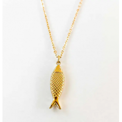 Long necklace fish