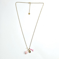 Vahiné Pink Long Necklace