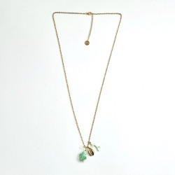 Vahiné Green Long Necklace