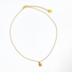 Chaîne pendentif etoile