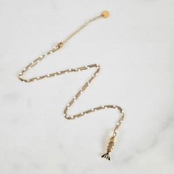 Long necklace fish