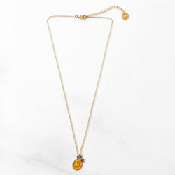 Collier Star Mary Jaune